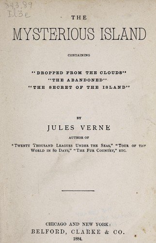 Jules Verne: The mysterious island (1884, Belford Clarke)