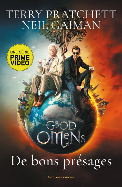 Terry Pratchett, Neil Gaiman: De bons présages (French language, 2019, Au Diable Vauvert)