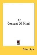 Gilbert Ryle: The Concept Of Mind (Paperback, Kessinger Publishing, LLC)