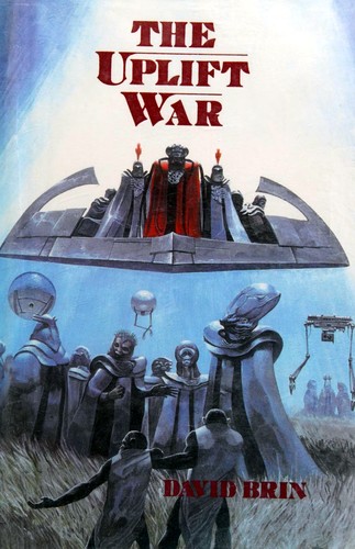 David Brin: Uplift War (Hardcover, Phantasia Press)