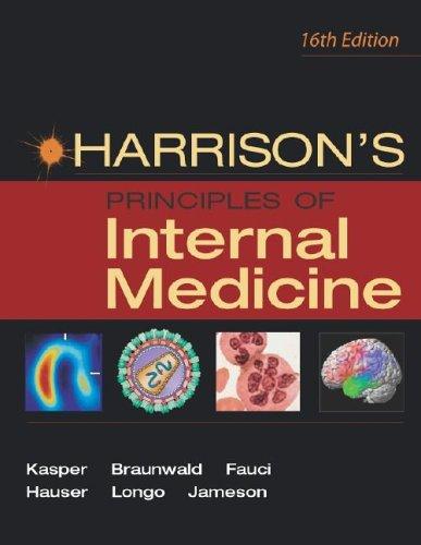 Dennis L. Kasper: Harrison's Principles of Internal Medici (Hardcover, 2004, MCGRAW-HILL BOOK COM)