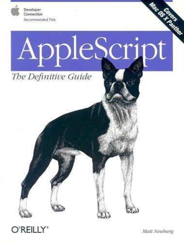 Matt Neuburg: AppleScript (2004, O’Reilly Media)