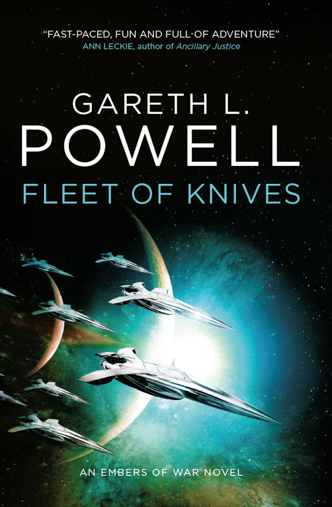 Gareth L. Powell: Fleet of Knives (2020, Titan Books Limited)