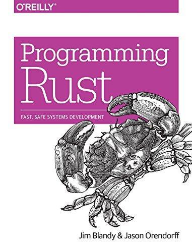 Jim Blandy: Programming Rust (2017, O’Reilly Media)