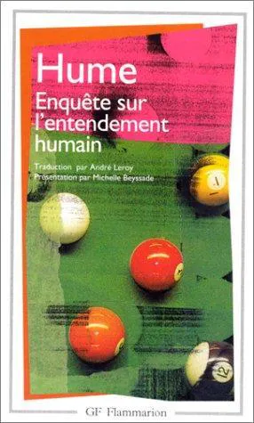 David Hume: Enquête sur l'entendement humain (French language, 1993, Flammarion)