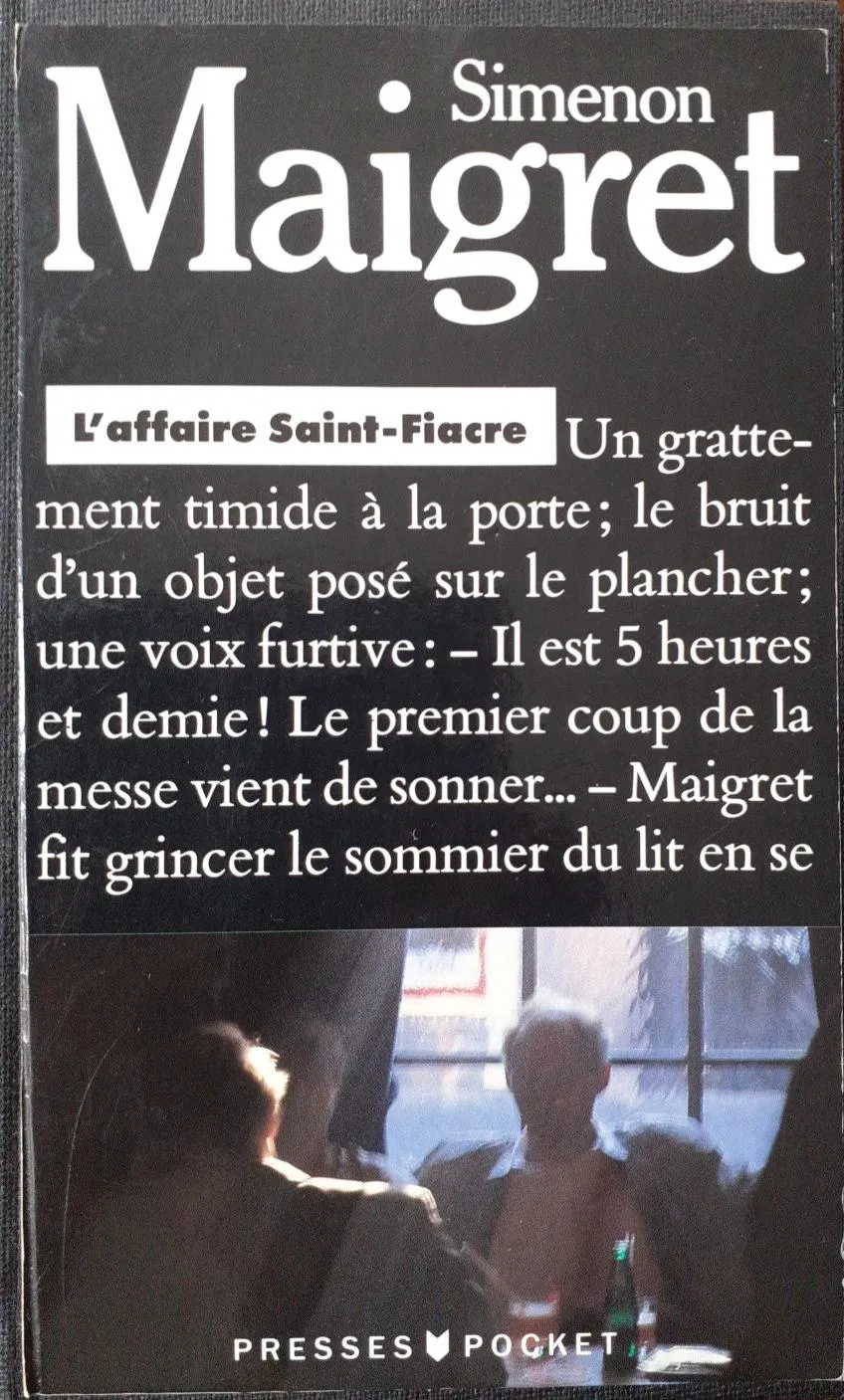 Georges Simenon: L'affaire Saint-Fiacre (French language, 1976, Presses Pocket)