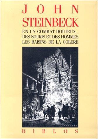 John Steinbeck, John Steinbeck (duplicate), John STEINBECK, Steinbeck Steinbeck, Steinbeck: En un combat douteux (French language, 1989, Éditions Gallimard)