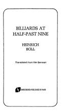 Heinrich Böll: Billiards at Half-Past Nine (1983, Avon Books (Mm))