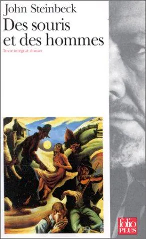 John Steinbeck, John Steinbeck (duplicate), John STEINBECK, Steinbeck Steinbeck, Steinbeck: Des souris et des hommes (French language, 1995, Éditions Gallimard)
