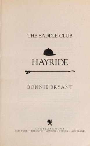 Bonnie Bryant: Hayride (1993, Bantam Skylark)