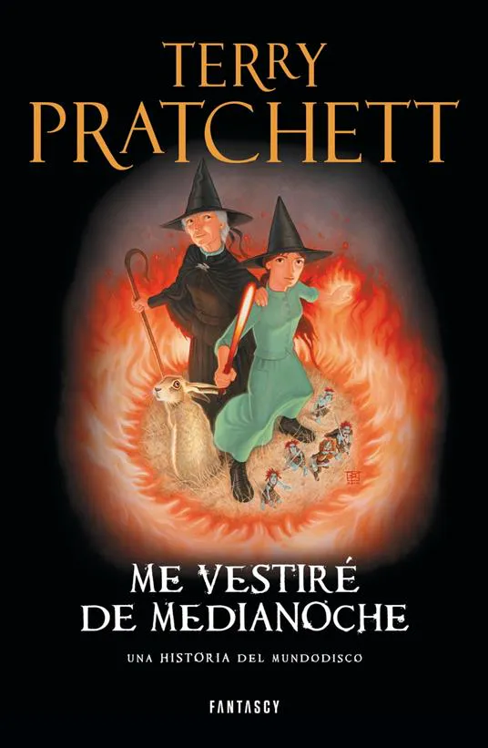 Terry Pratchett, Paul Kidby, Laura Ellen Andersen: Me vestiré de medianoche (Spanish language, 2013)