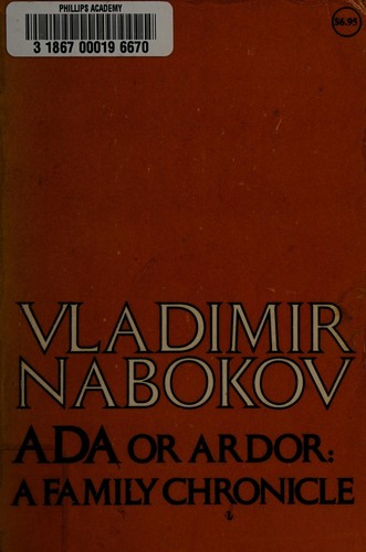 Vladimir Nabokov: Ada Or Ardor a Family Chronicle (Mcgraw-hill Inc)