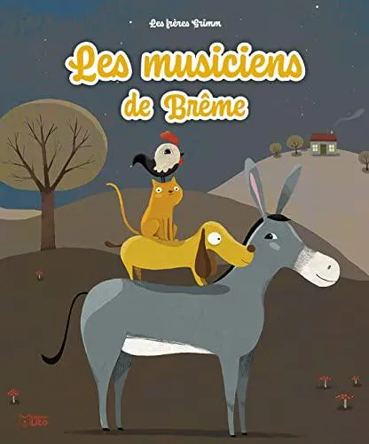Brothers Grimm, Jacob Grimm, Wilhelm Grimm: MINICONTE LES MUSICIENS BREME (French language, 2023)