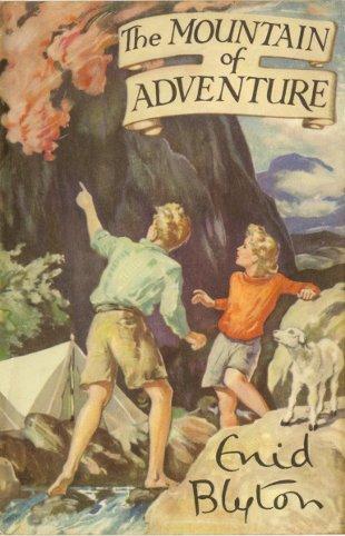 Enid Blyton: The mountain of adventure (1949, Macmillan)