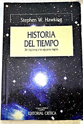 Stephen Hawking: Historia del tiempo (Spanish language, 1988, Editorial Crítica)