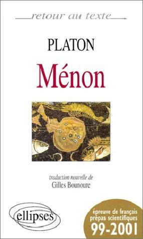 Πλάτων, Gilles Bounoure: Ménon (Paperback, French language, Ellipses Marketing)