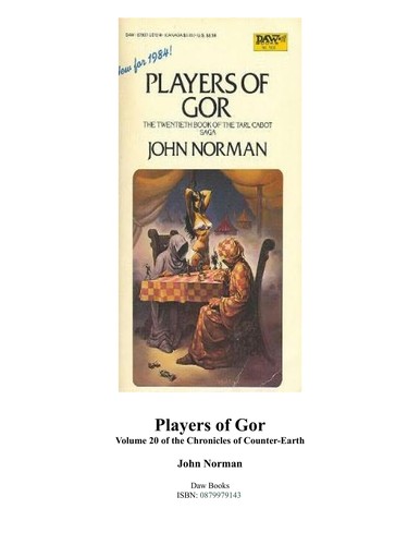 John Norman: Players of Gor (Paperback, 1984, DAW)