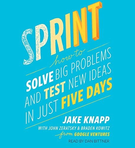 Jake Knapp, John Zeratsky, Braden Kowitz: Sprint (AudiobookFormat, Simon & Schuster Audio)