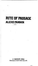 Alexei Panshin: Rite of Passage (Paperback, Pocket)