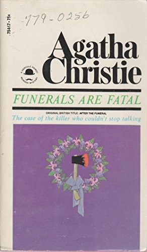 Agatha Christie: Funerals are fatal (1970, Pocket Books)