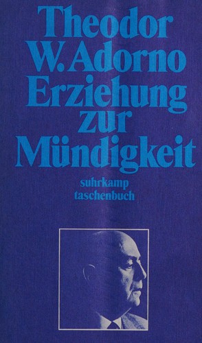 Theodor W. Adorno: Mi nima moralia (German language, 1997, Suhrkamp)