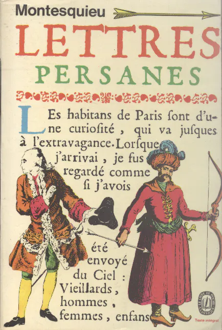 Montesquieu: Lettres persanes (French language, 2004, Hachette)
