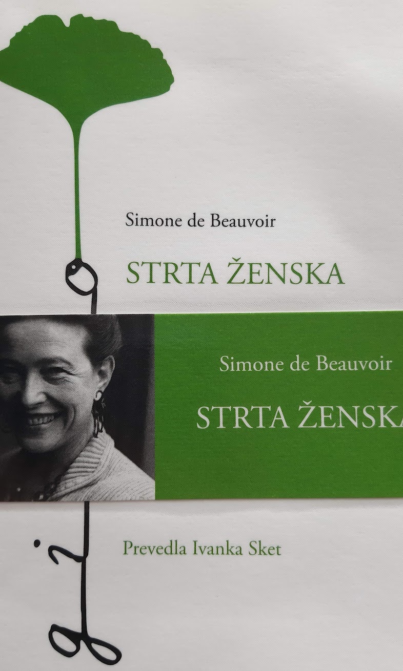 Simone de Beauvoir: Strta ženska (Slovenian language, 2023, Književno društvo Hiša poezije)