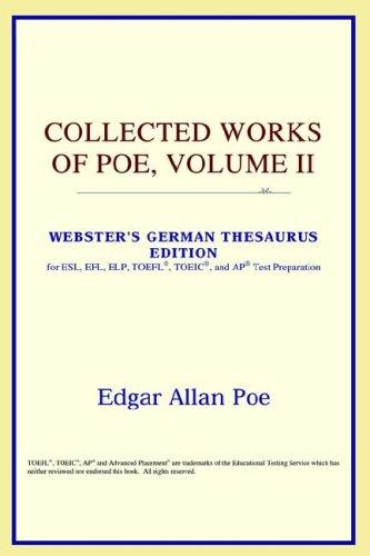 ICON Reference: Collected Works of Poe, Volume II (Paperback, 2005, ICON Reference)