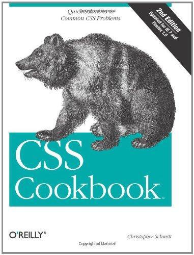 Christopher Schmitt: CSS Cookbook (2006, O’Reilly Media)