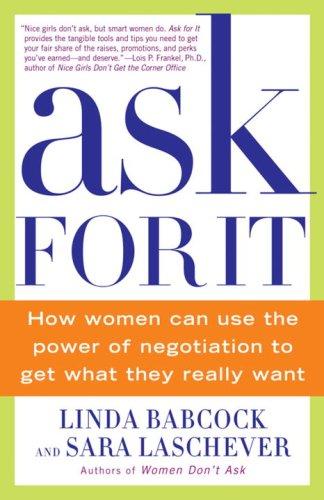Linda Babcock, Sara Laschever: Ask For It (Paperback, Bantam)