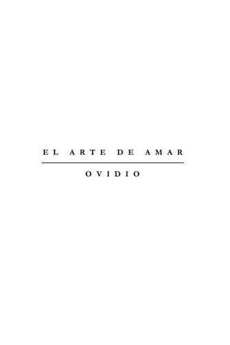 Ovid: El arte de amar (Spanish language, [publisher not identified])