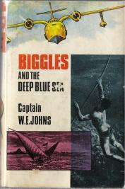 W. E. Johns: Biggles and the deep blue sea (1968, Brockhampton P)