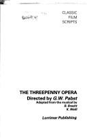 Kurt Weill: The threepenny opera (1984, Lorrimer, distributed by F. Ungar)