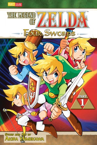 Akira Himekawa: The Legend of Zelda: Four Swords (2009, Viz Media, VIZ Media - Children's)