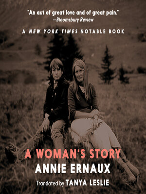 Annie Ernaux, Tanya Leslie: A Woman's Story (AudiobookFormat, 2019)