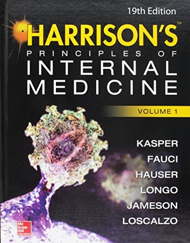 Dennis L. Kasper: Harrison's Principles of Internal Medicine - Volume 1 (Paperback, 2015, McGraw-Hill Education)