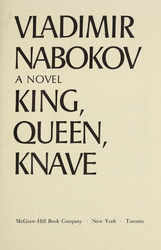 Dmitri Nabokov: King, Queen, Knave