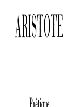 Αριστοτέλης: Poétique (French language)