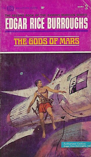 Edgar Rice Burroughs: The gods of Mars (Paperback, 1963, Ballantine Books)