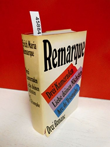 Erich Maria Remarque: Drei Kameraden (German language, 1971, K. Desch, American Book Company, n/a)