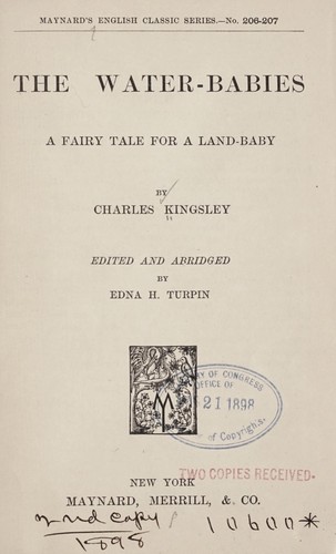 Charles Kingsley: The water-babies (1898, Maynard, Merrill, & co.)