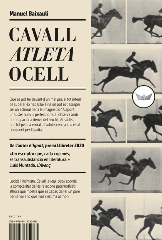 Manuel Baixauli: Cavall, atleta, ocell (Català language, Edicions del periscopi)