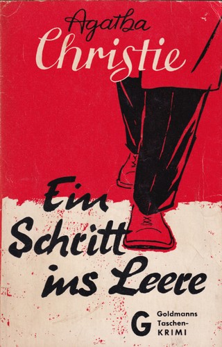 Agatha Christie: Ein Schritt ins Leere (German language, 1955, Wilhelm Goldmann Verlag)