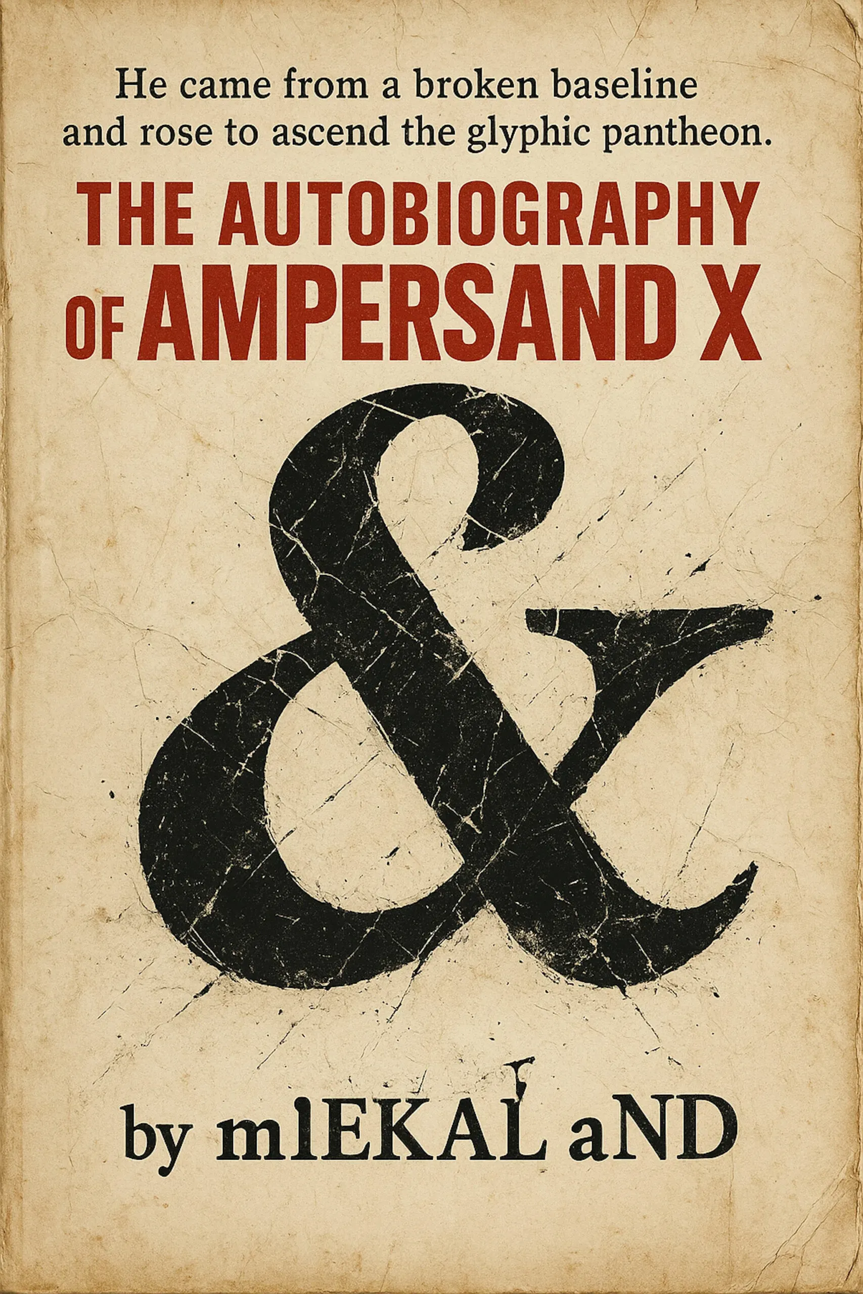 mIEKAL aND: The Autobiography of Ampersand X (Paperback)