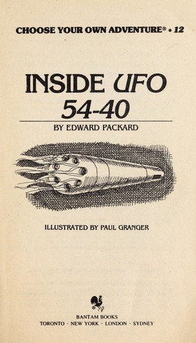 Edward Packard: Inside UFO 54-40 (Paperback, Bantam)
