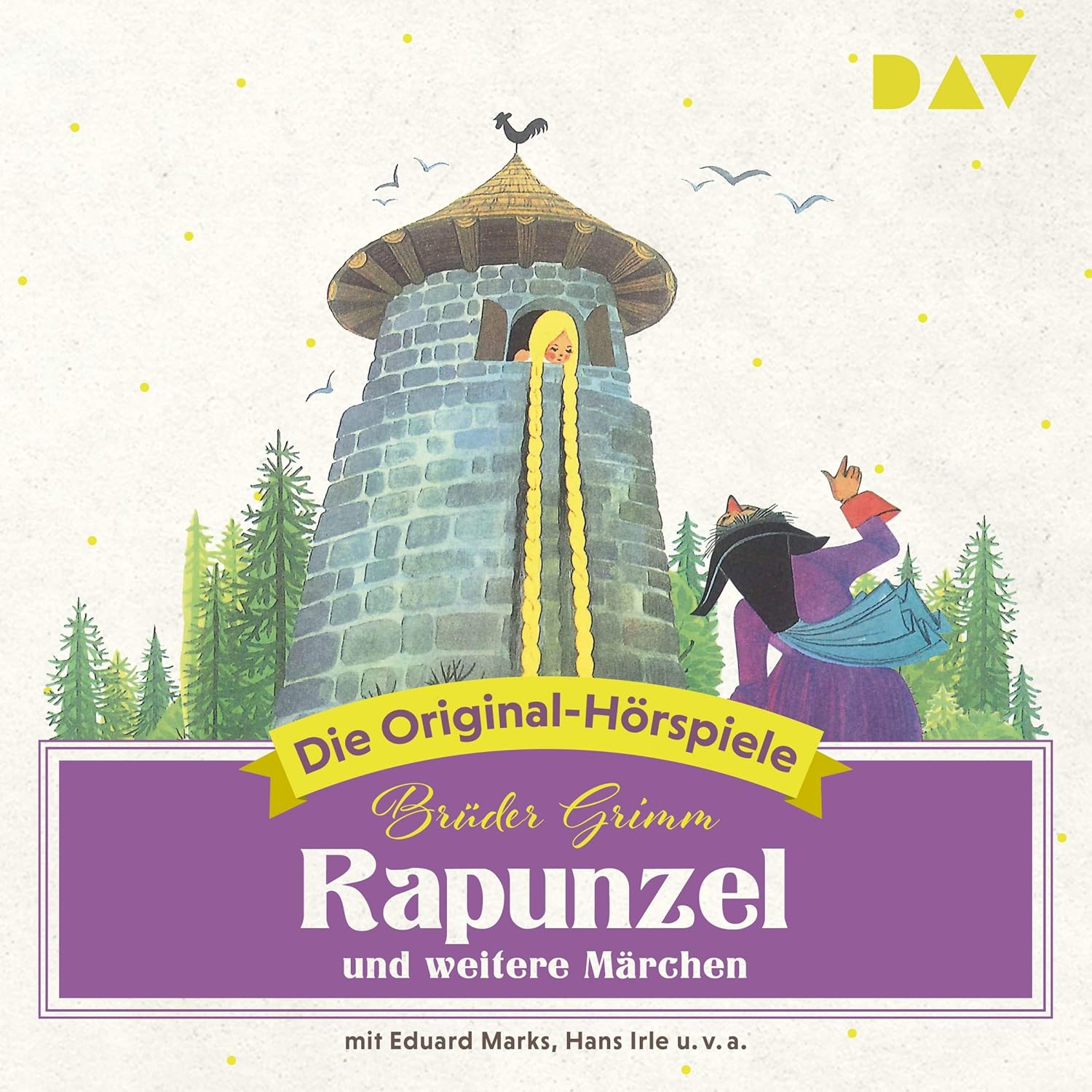 Jacob Grimm, Wilhelm Grimm: Rapunzel und weitere Märchen (AudiobookFormat, Deutsch language, 2018, Der Audio Verlag)