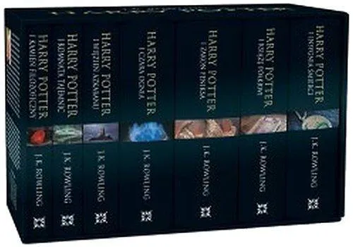 J.K. Rowling, Empty Author, Jim Dale, Empty Author: Harry Potter tom 1-7 (Polish language, 2012)