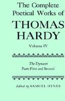 Thomas Hardy: The complete poetical works of Thomas Hardy (1982, Clarendon Press, Oxford University Press)