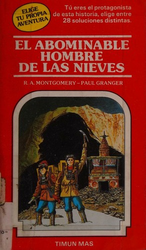 R. A. Montgomery: El abominable hombre de las nieves (Spanish language, 1983, Timun Mas)