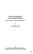 Darko Suvin: Pour une poétique de la science-fiction (French language, 1977, Presses de l'Université du Québec)